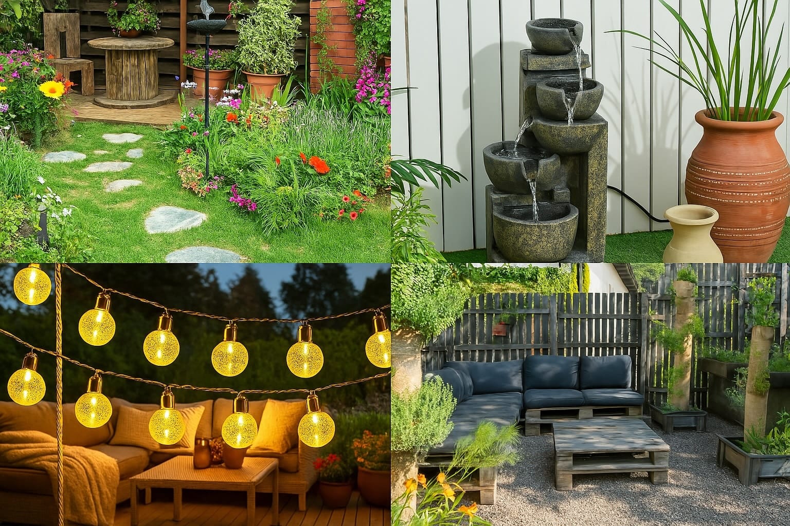 Petit jardin, grandes idées : 10 façons de l’aménager sans se ruiner